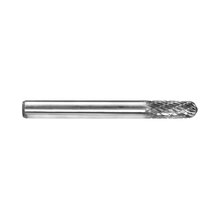 Cylindrical Ball Nose Carbide Burr Carded