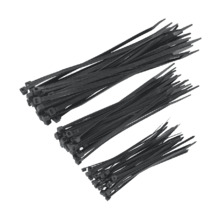 CABLE TIE BLACK UV - PACK OF 100