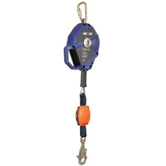 3M™ DBI-SALA® Smart Lock Edge Self Retracting Lifeline, Galvanized Cable, Steel Swivel Snap Hook, Class 2