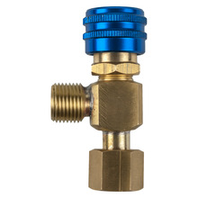 Flow Restrictor Ar/CO2, 5/8-18UNF RH with On/Off Valve