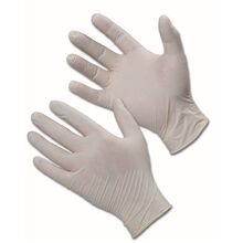 Latex Disposable Gloves Powdered - 100 per box