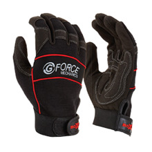 G-Force Mechanics Mechanics glove full finger (Pk 6)