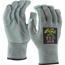 G-Force Leather Palm, Cut Resistant Level 5 Glove (12PK)