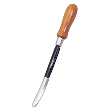 GROZ ENGINEERS HAND SCRAPER, HALF ROUND