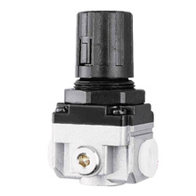 GROZ AIR REGULATOR C/W GAUGE & BRACKET, MINIATURE