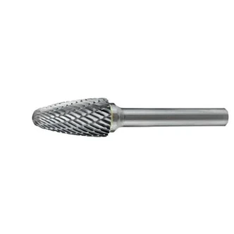 HOLEMAKER CARBIDE BURR, CARDED, TREE SHAPE RADIUS END
