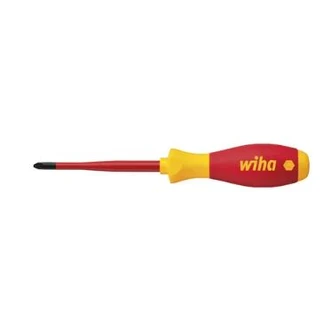 WIHA SLIMFIX SCREWDRIVER, PHILLIPS, SOFTFINISH, VDE 1000V INSULATED