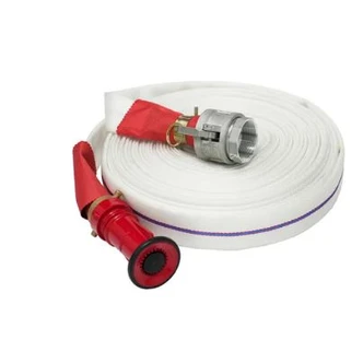 WATER FIRE FIGHTING HOSE LAY FLAT WITH CAM LOCK FITTINGS