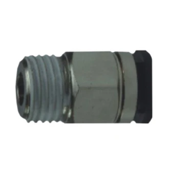PUSH FITTING, MALE STRAIGHT NIPPLE