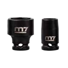 M7 IMPACT SOCKET, 1/4" DR 6 POINT