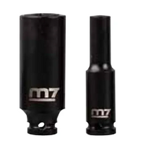 M7 IMPACT DEEP SOCKET, 1/4" DR 6 POINT