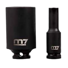 M7 IMPACT DEEP SOCKET, 3/8" DR 6 POINT