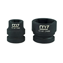 M7 IMPACT SOCKET 1/2" DRIVE STUBBY IMPERIAL