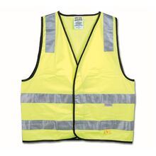 Hi-vis Yellow Safety Vest - day/night use