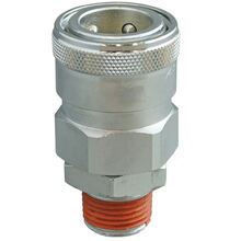 SOCKET MALE HIGH FLOW COUPLER