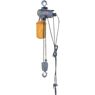 NPK AIR HOIST C/W 3M LIFT WITH PENDANT CONTROL