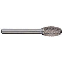 Oval Carbide Burr - 6 in long, single cut