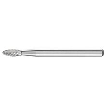 Miniature Burrs B 3mm Shank - Flame Shape - Tungsten Carbide