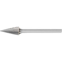Miniature Burrs Skm 3mm Shank - Conical Pointed - Tungsten