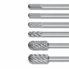 Cylindrical Radius Burrs Wrc 6mm Shank - Tungsten Carbide
