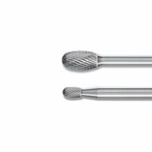 Oval Shape Burrs Tre 6mm Shank - Tungsten Carbide