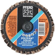 Combidisc Mini Polifan Abrasive Discs Alum Oxide - Cdr Type