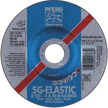Grinding Wheels Premium - Depressed Centre - Inox