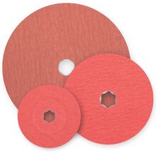 Combiclick Resin Fibre Disc Alum Oxide A-Cool- Various Sizes