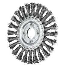 Wheel Brushes Rbg - Twist Knot Steel Wire - Various Sizes
