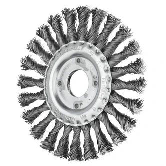 Wheel Brushes Rbg - Twist Knot Steel Wire - Various Sizes