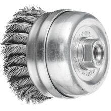 Cup Brushes Tbg & Tbgr Twist Knot Steel Wire - Various Sizes