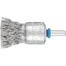 Pencil Brushes 6mm Shaft Mounted Pbu Crimped Inox Wire