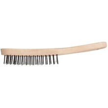 Hand Scratch Brushes Hbu Steel Wire Wooden Body 290mm