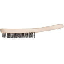 Hand Scratch Brushes Hbu Inox Wire Wooden Body 290mm