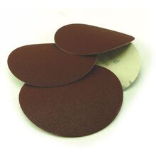 PAPER VELSTICK DISCS NO HOLE E28V ALUMINIUM OXIDE STEARATED E WEIGHT - 125MM