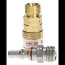 Quick Action Coupler EN561 Torch End 5/8 UNF M With 5/8 UNF M Pin