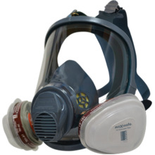 Silicone  Full Face mask Package with A1 cartridge, P2