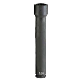 1/2" Drive 6-Point Metric Impact Tube Socket