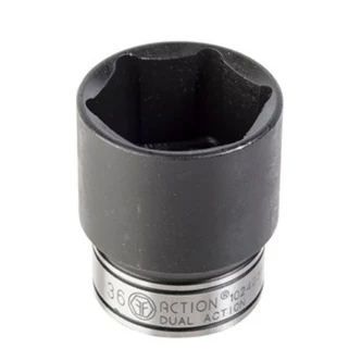 3/8in Drive 6 Point Socket Dual Action