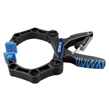 TRADEMASTER MULTI ADJ. CLAMP, PLASTIC WITH RUBBER GRIP HANDLE