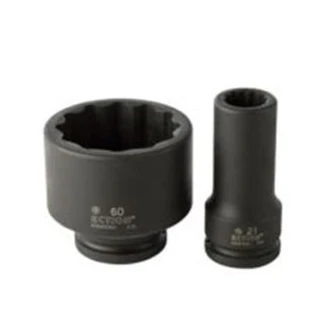 3/4 Drive 12-Point Metric Deep Impact Socket