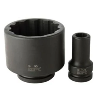 1 Drive 12-Point Imperial Standard Impact Socket
