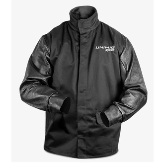 ROGUE MODEL 202 LEATHER SLEEVED WELDING JACKET