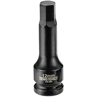 TENG 1/2" DR. HEX BIT IMPACT SOCKET DIN