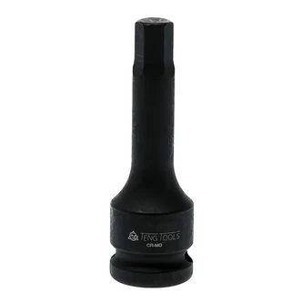 TENG 3/8" DR. HEX BIT IMPACT SOCKET DIN