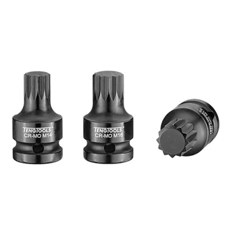TENG 1/2" DR. IMPACT SOCKET XZN LONG