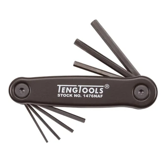 TENG FOLDING HEX KEY SET 7PCE