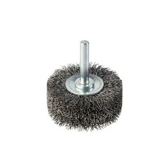 Wheel Brush Crimped Stainless Steel