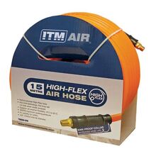 ITM AIR HOSE, 10MM HYBRID POLYMER AIR HOSE, COMES WITH 1/4" BSP MALE FITTINGS