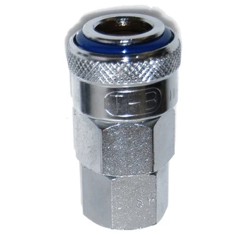 THB SOCKET FEMALE SINGLE ACTION COUPLER
